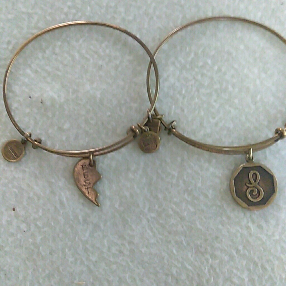 2 alex and ani bracelets